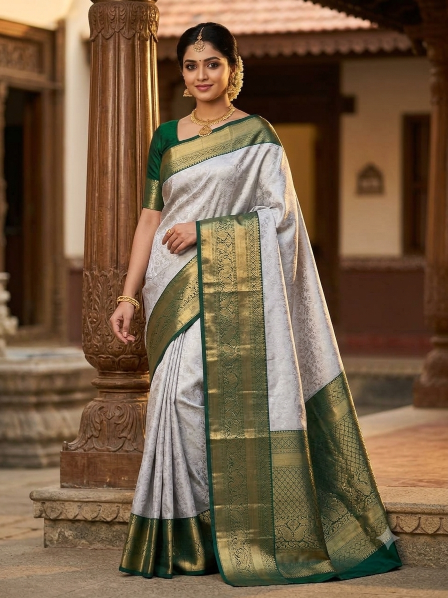 Pure Kanchipuram Silk Saree