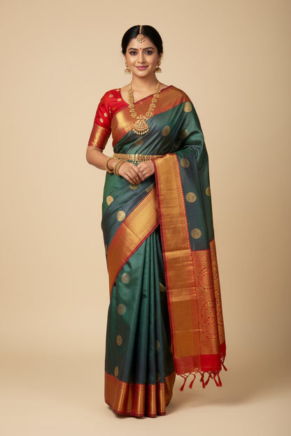 Pure Kanchipuram Silk Saree