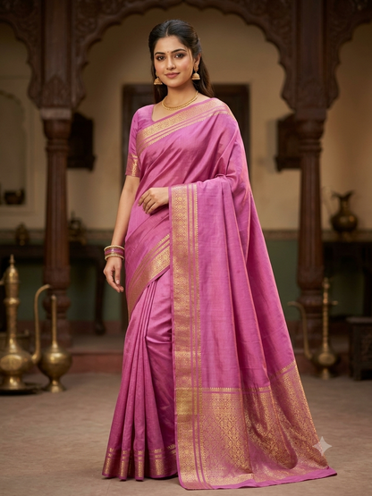 Pure Mysore Silk Saree.