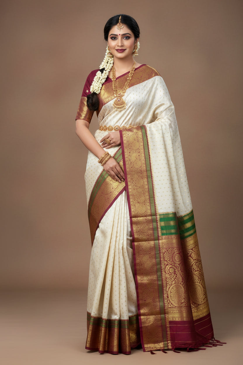 Pure Kanchipuram Silk Saree