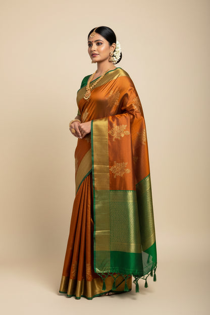Kanchi Mix Silk Saree