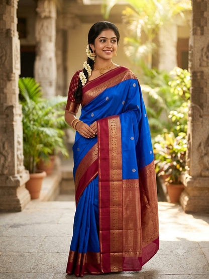 Pure Kanchipuram Silk Saree