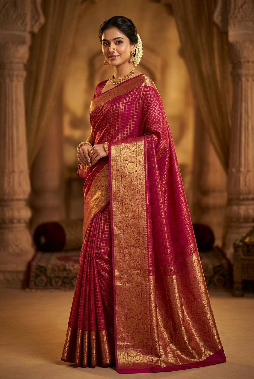Pure Kanchipuram Silk Saree