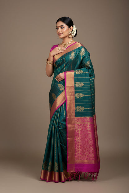 Pure Mysore Silk Saree.