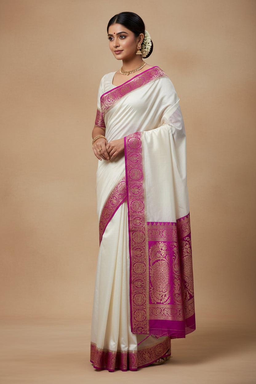 Artificial / Mix Crape Sarees