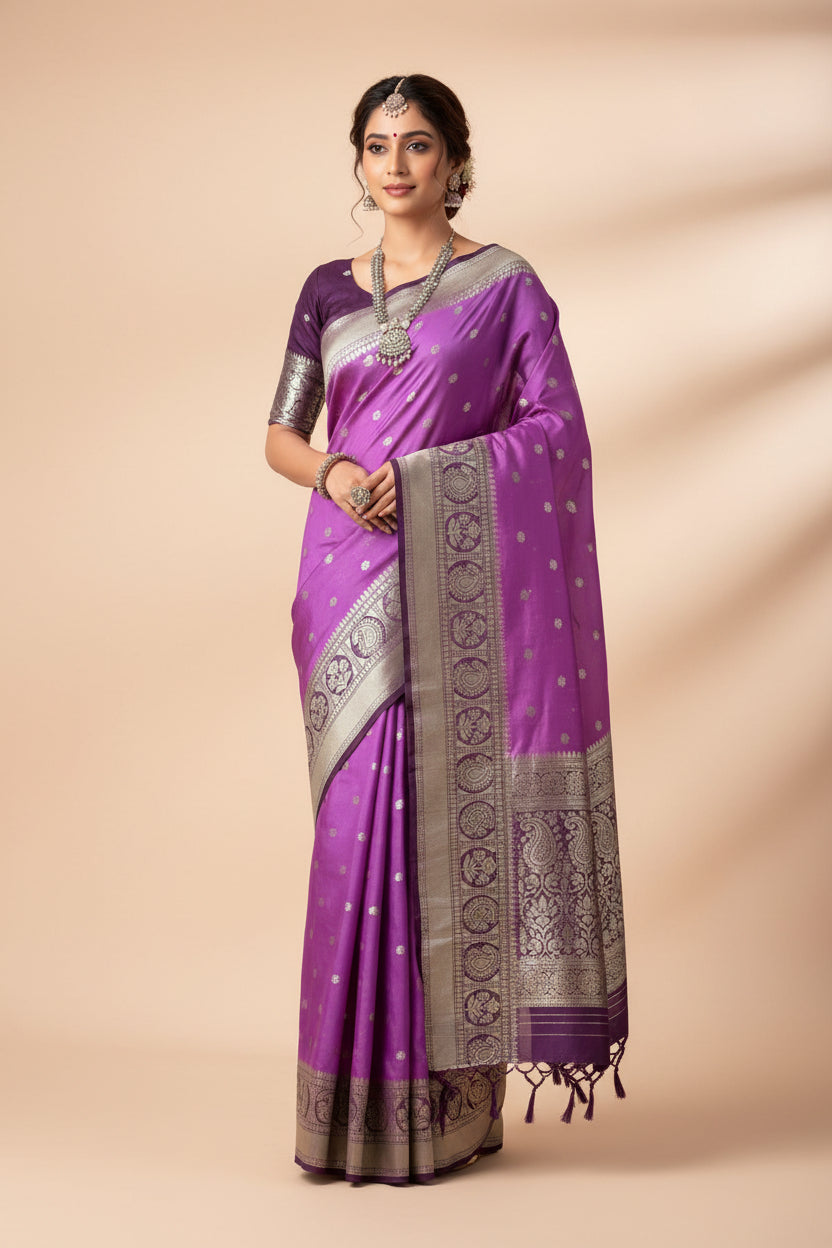 Artificial / Mix Crape Sarees