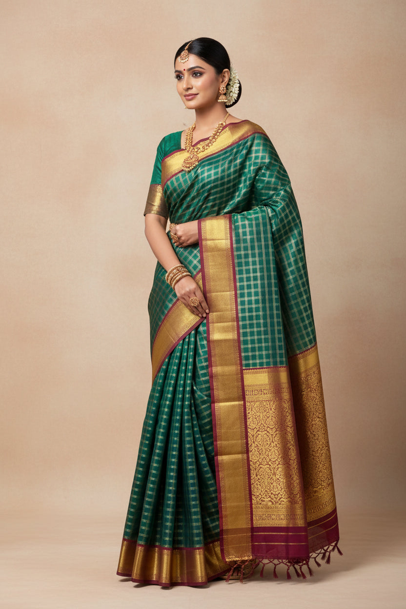 Pure Kanchipuram Silk Saree