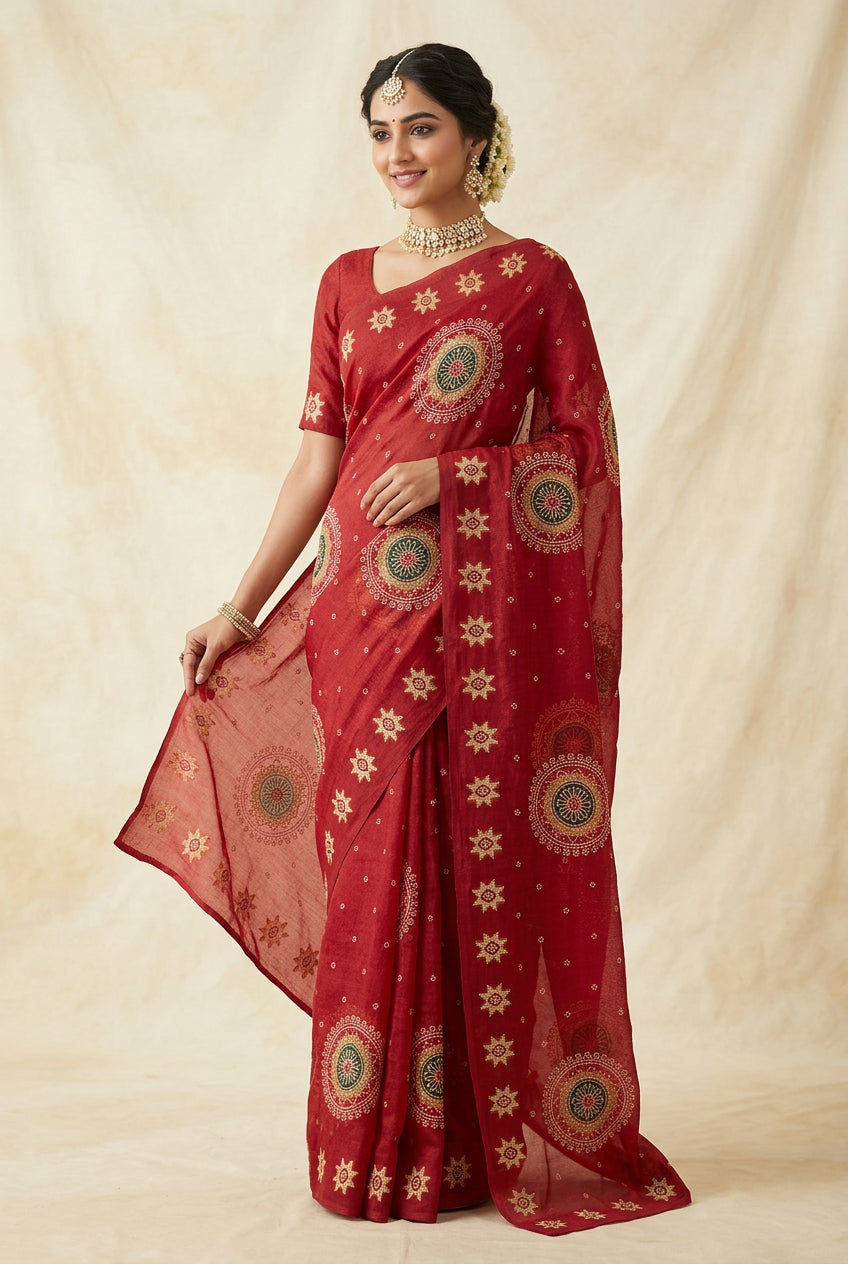 chiffon silk sarees