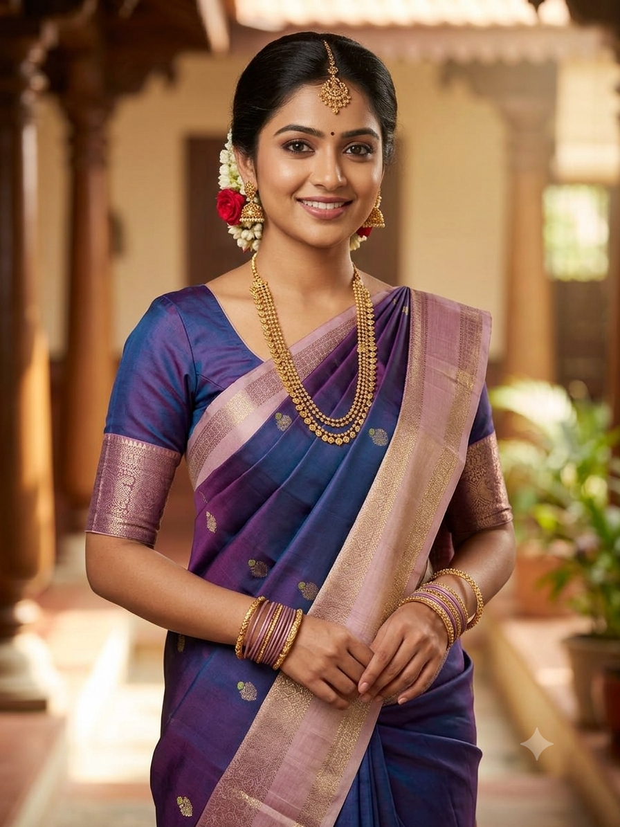 Pure Kanchipuram Silk Saree