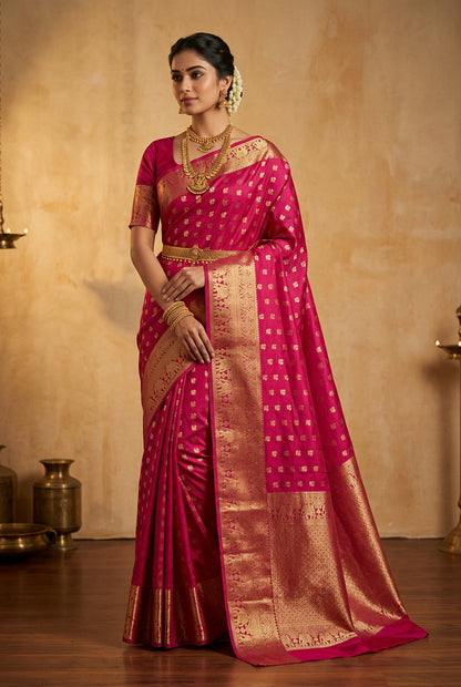 Kanchi Mix Silk Saree