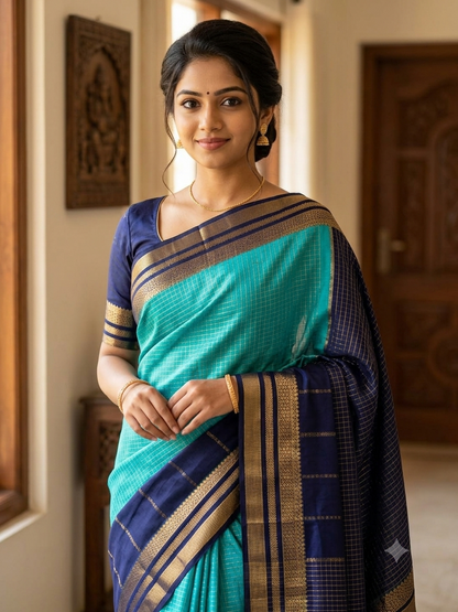 Pure Mysore Silk Saree.