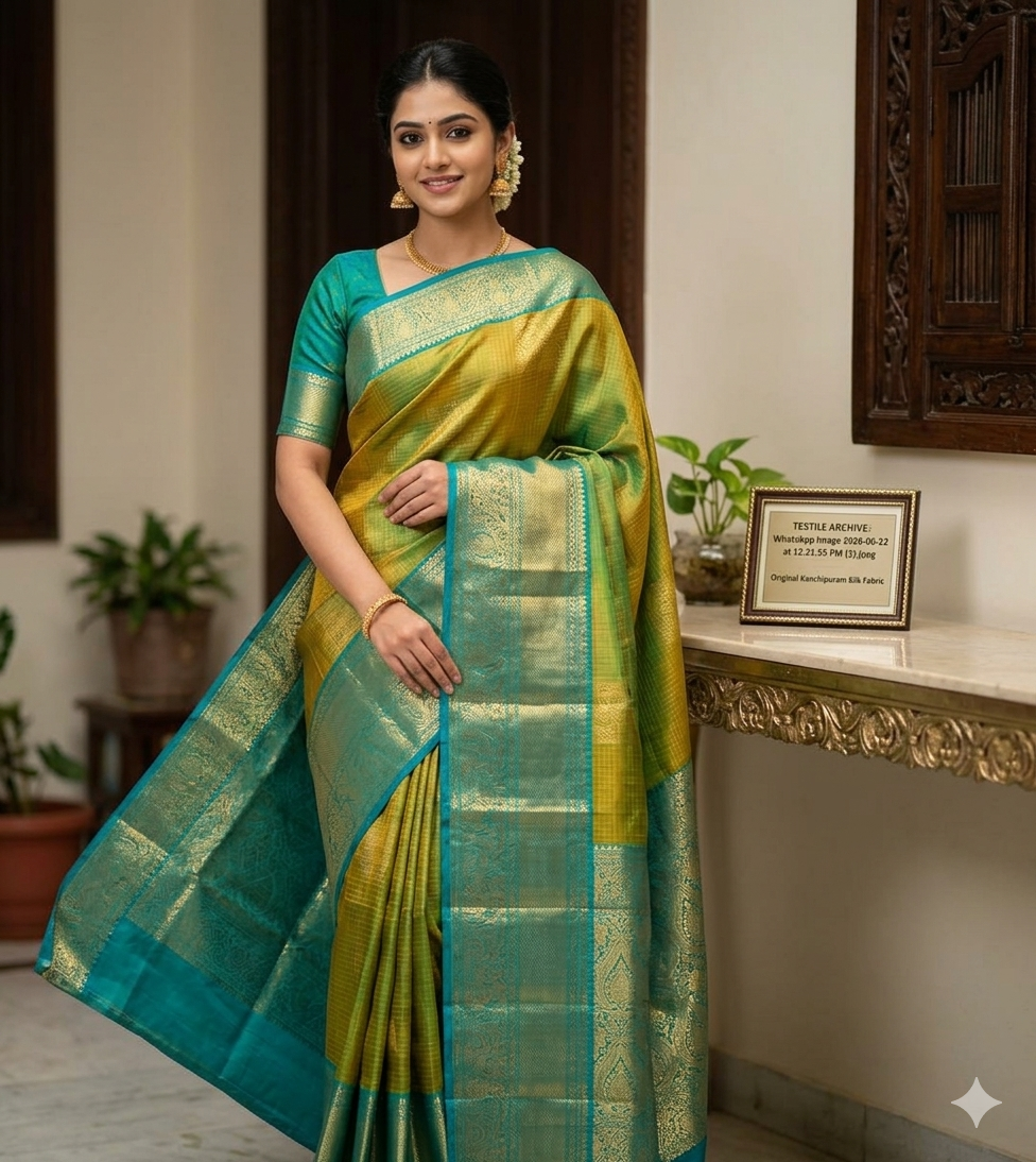 Pure Kanchipuram Silk Saree