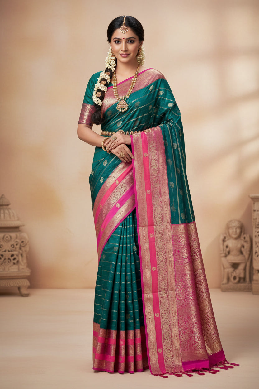 Pure Kanchipuram Silk Saree