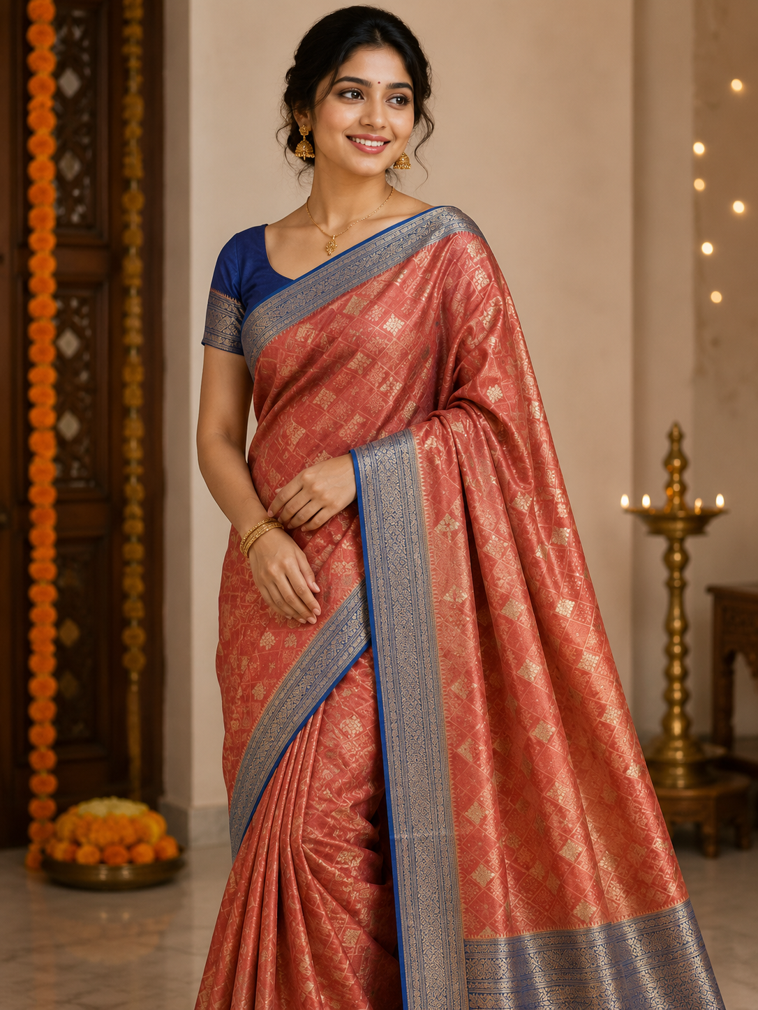 Pure Mysore Silk Saree.