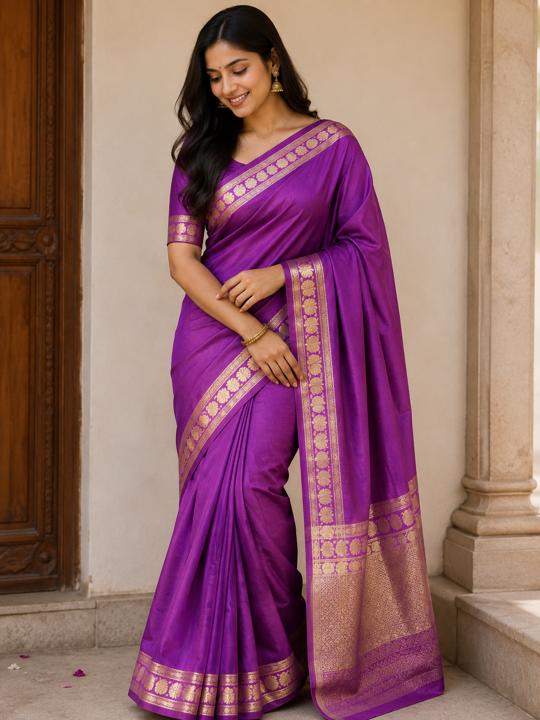 Artificial / Mix Crape Sarees