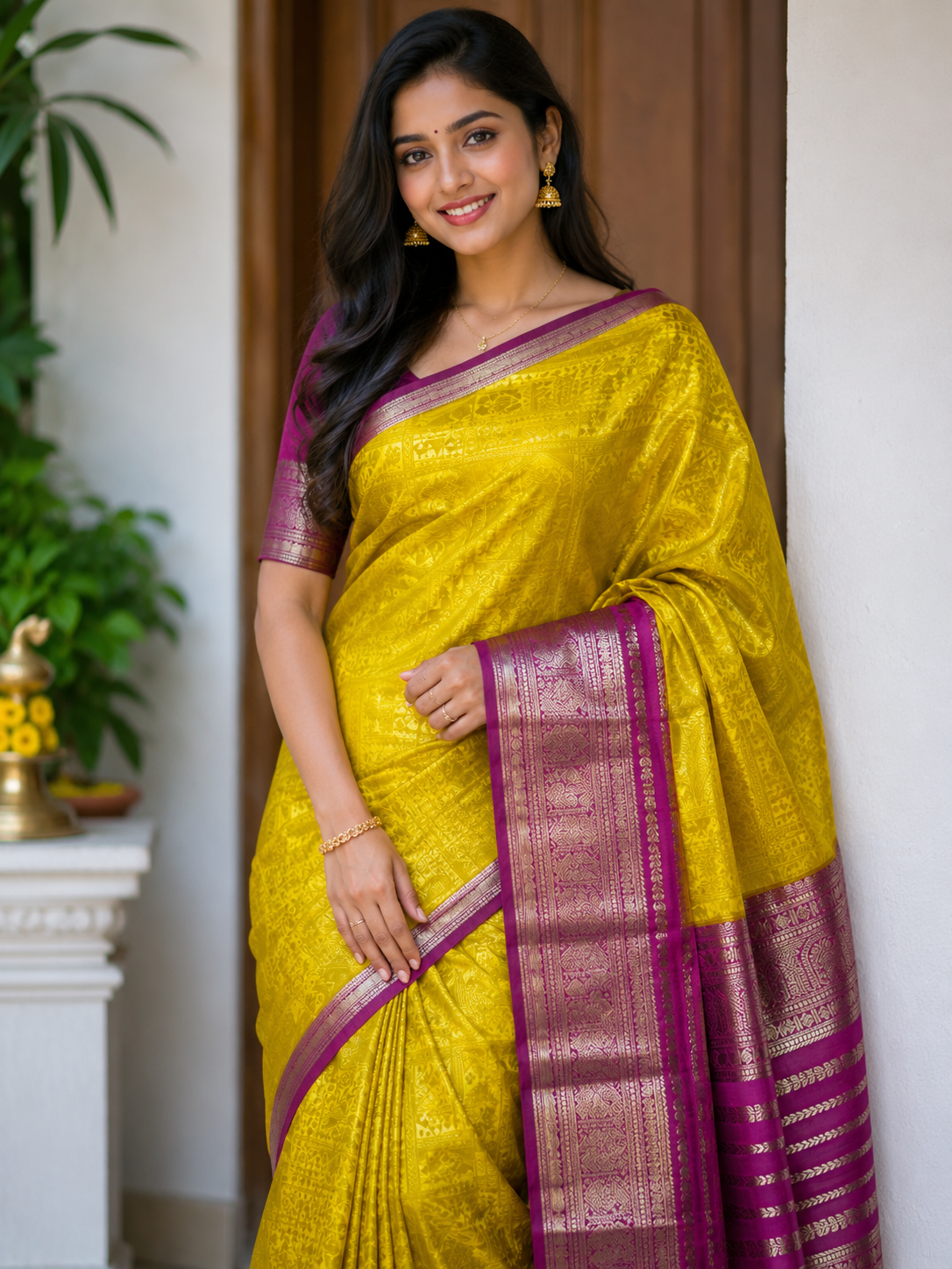 Pure Kanchipuram Silk Saree