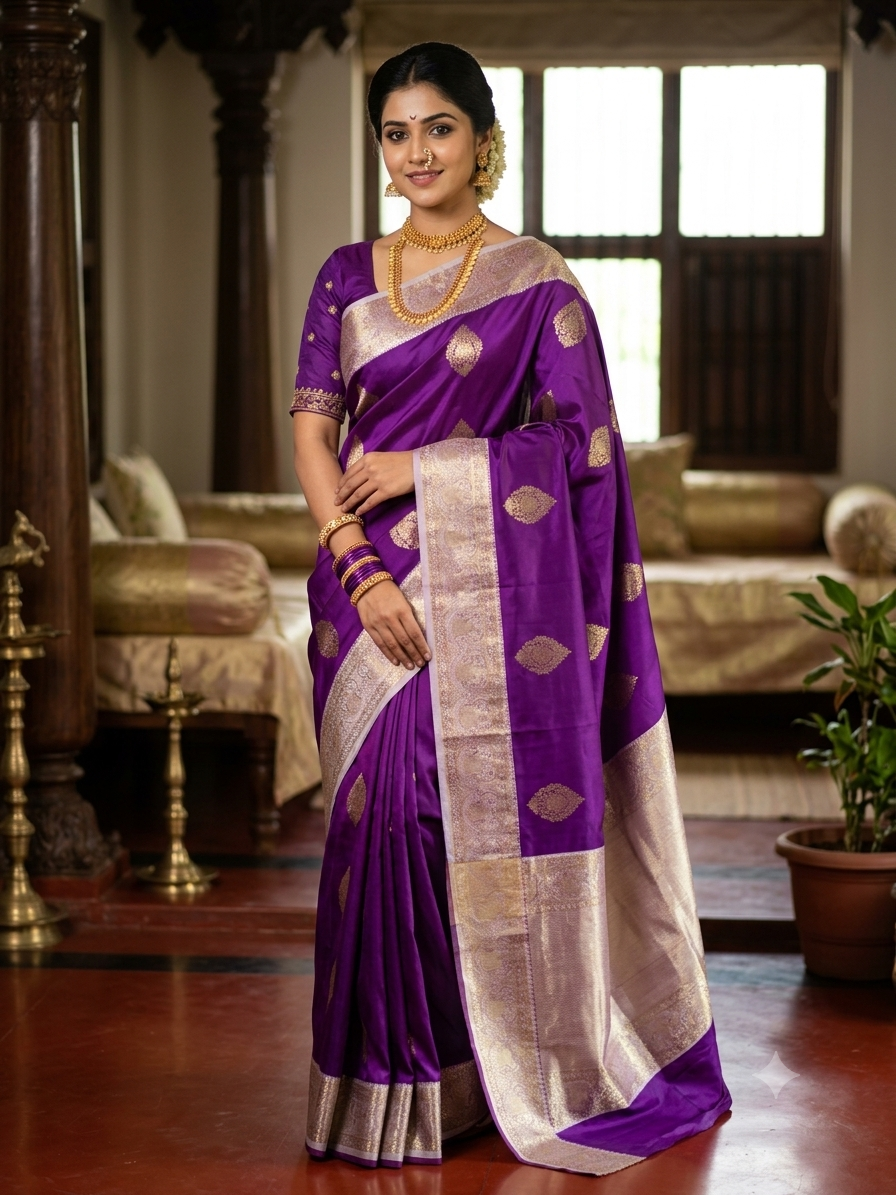 Pure Kanchipuram Silk Saree