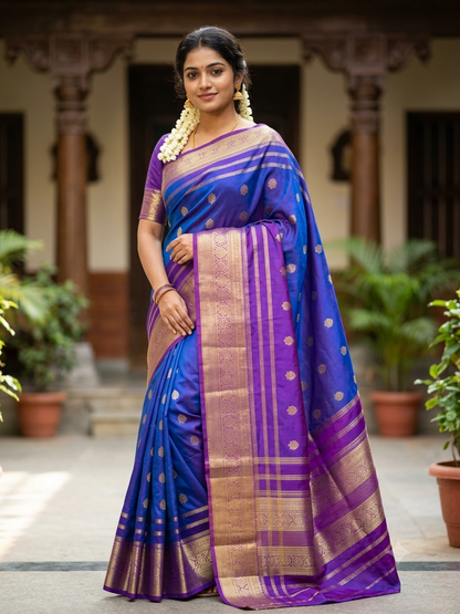 Kanchi Mix Silk Saree