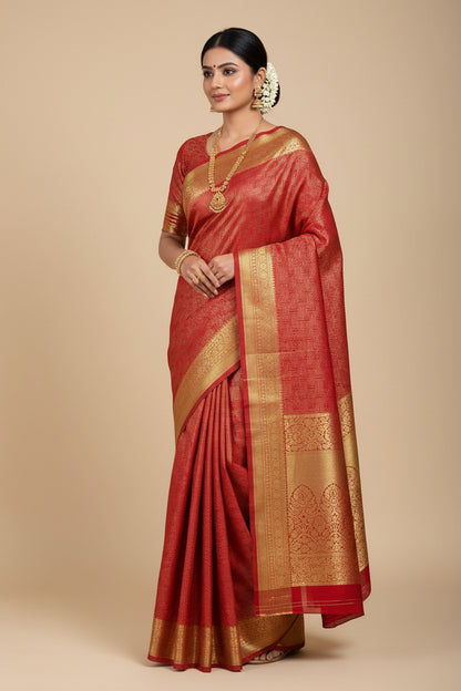 Pure Mysore Silk Saree.