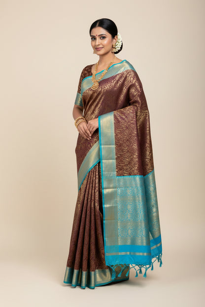 Kanchi Mix Silk Saree
