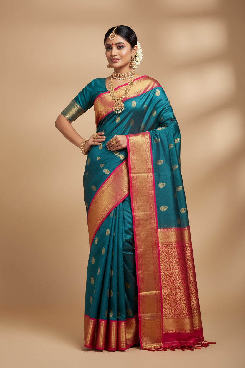 Pure Kanchipuram Silk Saree