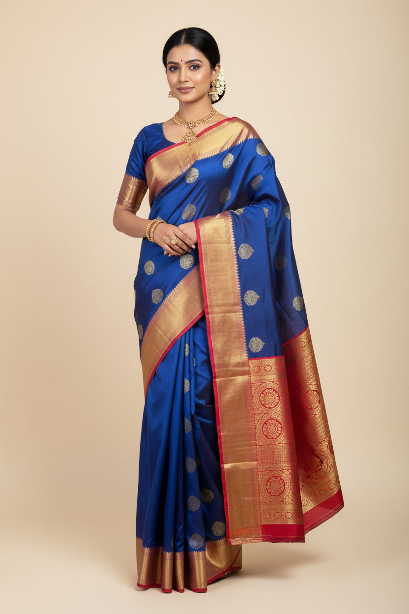 Kanchi Mix Silk Saree
