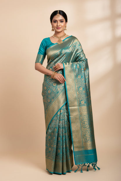 Pure Kanchipuram Silk Saree