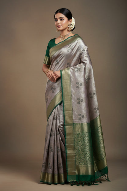 Kanchi Mix Silk Saree