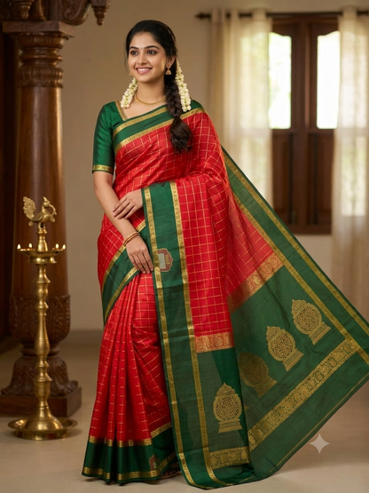 Pure Mysore Silk Saree ( 60 Grams )
