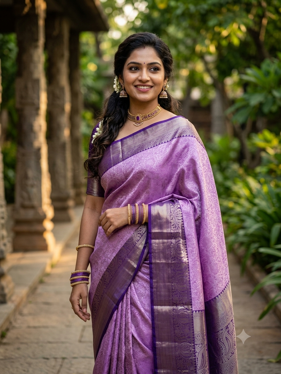 Pure Kanchipuram Silk Saree