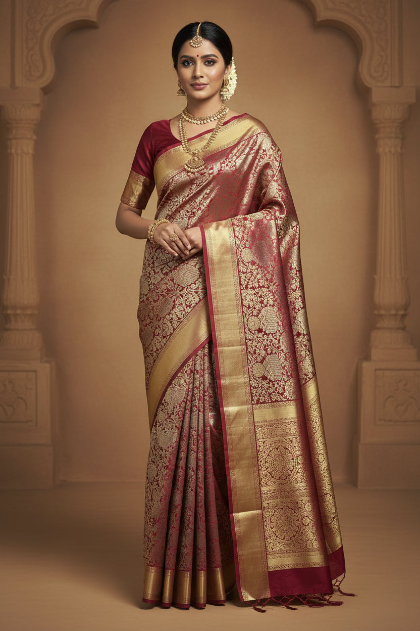Pure Kanchipuram Silk Saree
