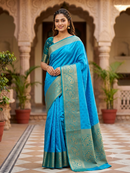 Raw Silk Saree.