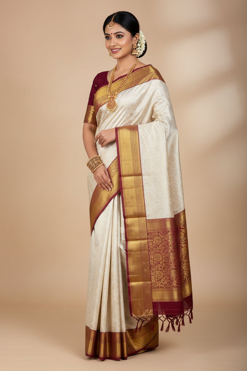 Pure Kanchipuram Silk Saree