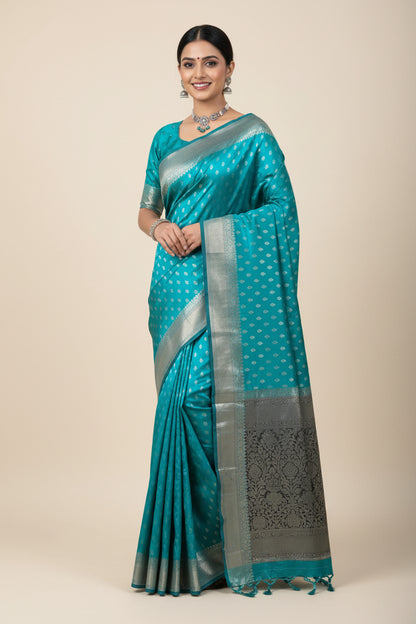 Raw Silk Saree.