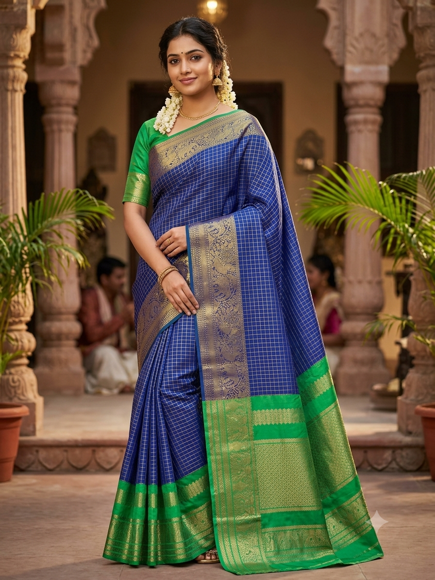 Pure Kanchipuram Silk Saree