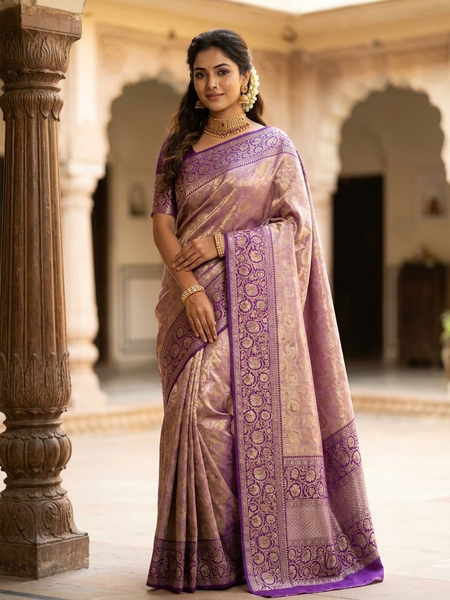 Pure Kanchipuram Silk Saree