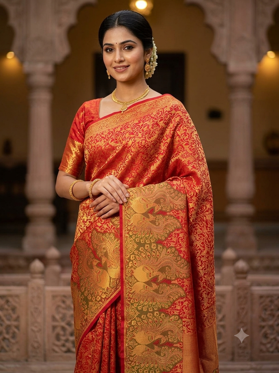 Pure Kanchipuram Silk Saree