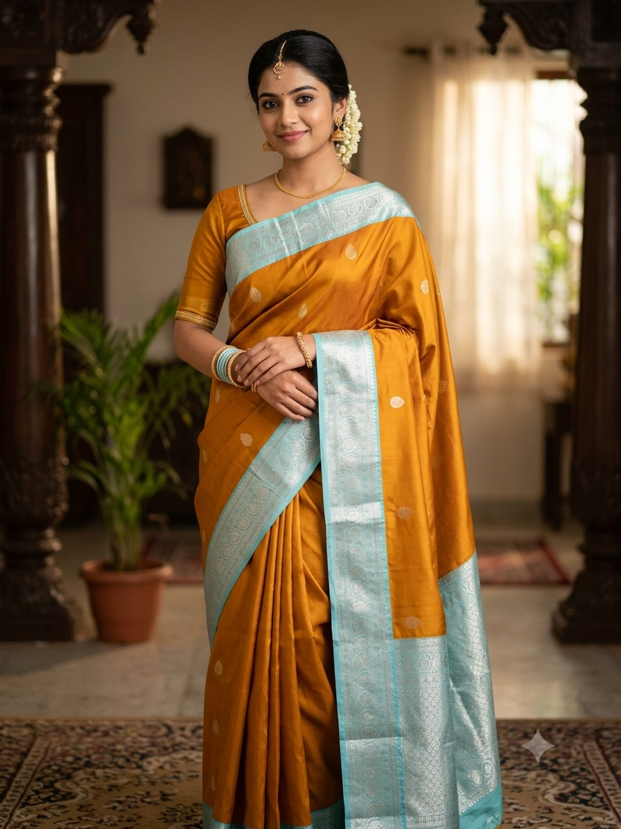 Pure Kanchipuram Silk Saree