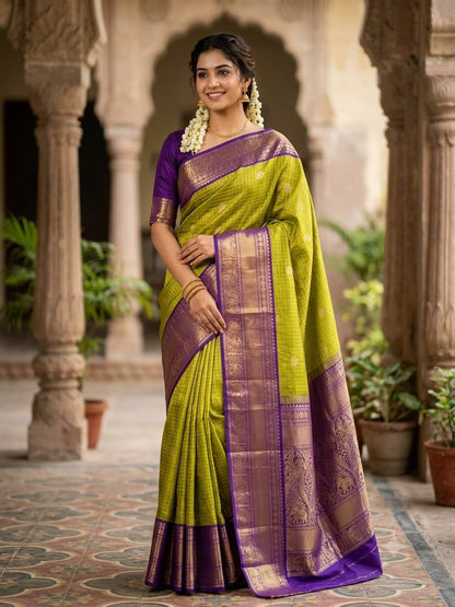 Pure Kanchipuram Silk Saree