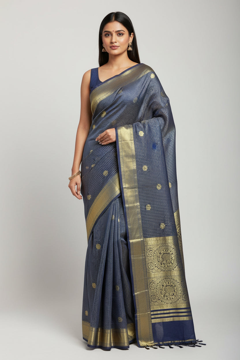 Kanchi Mix Silk Saree