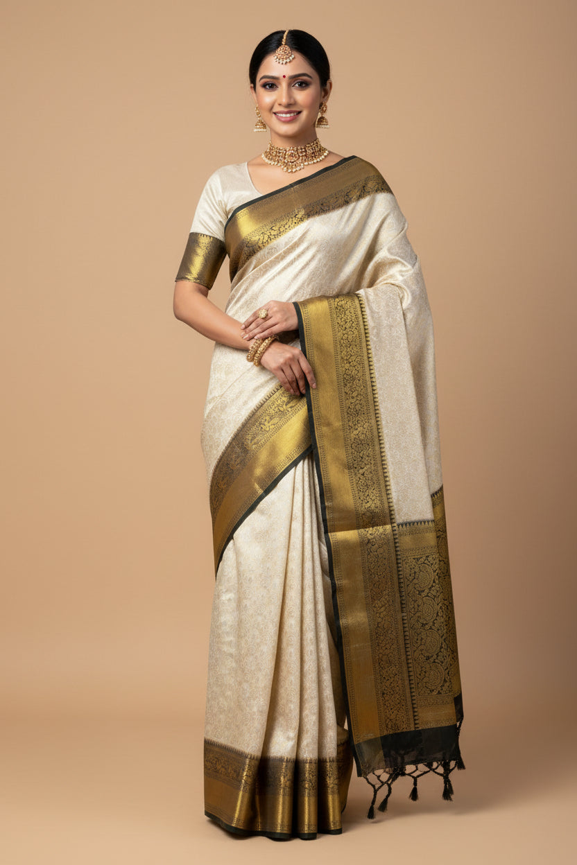 Pure Kanchipuram Silk Saree
