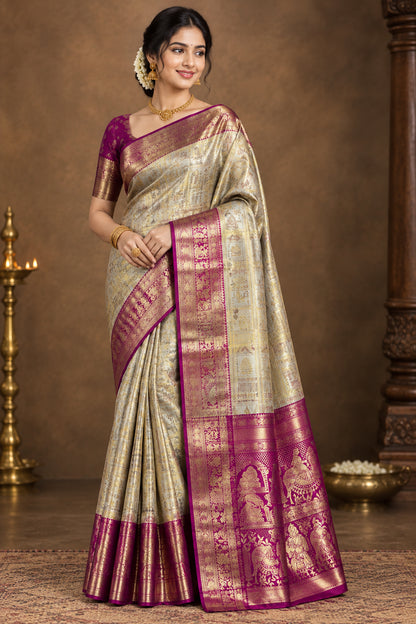 Pure Kanchipuram Silk Saree