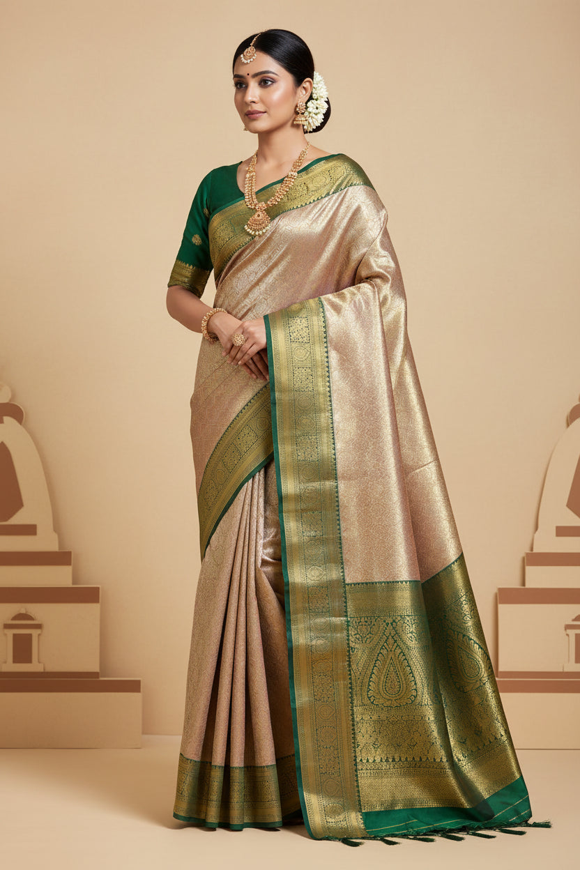 Pure Kanchipuram Silk Saree