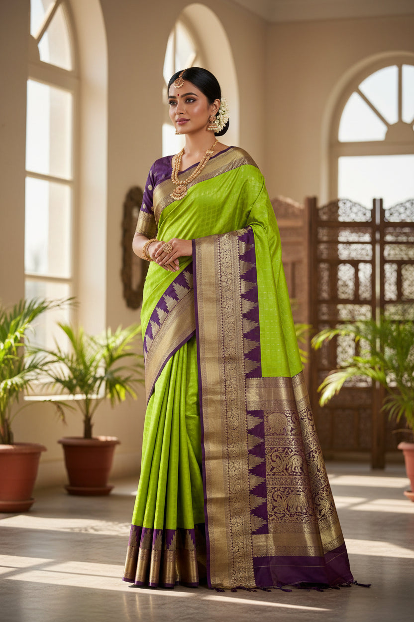 Pure Kanchipuram Silk Saree
