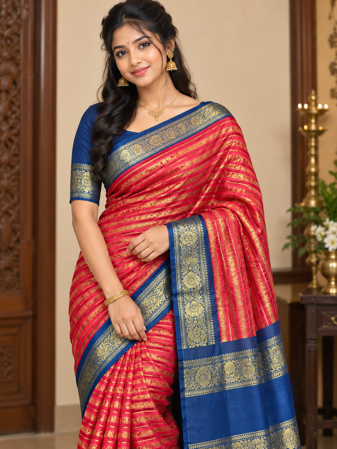 Pure Kanchipuram Silk Saree