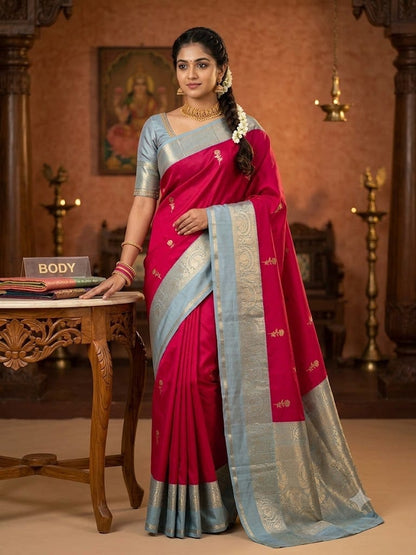 Pure Kanchipuram Silk Saree