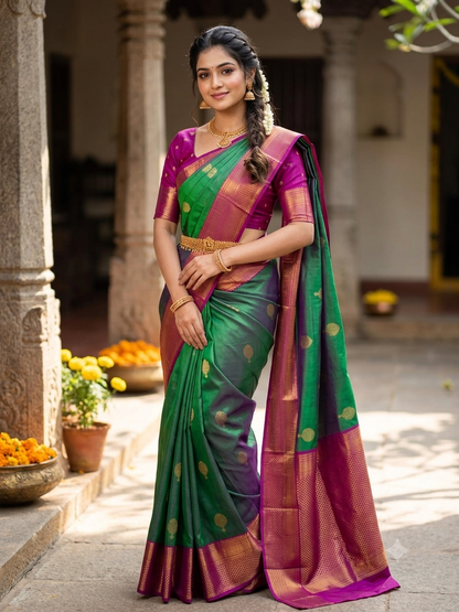 Pure Kanchipuram Silk Saree