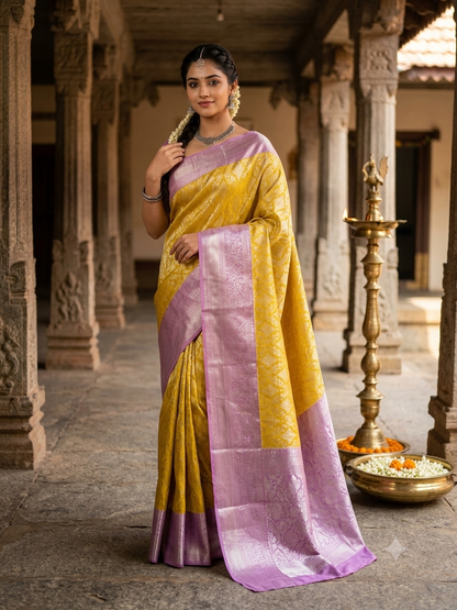 Pure Kanchipuram Silk Saree