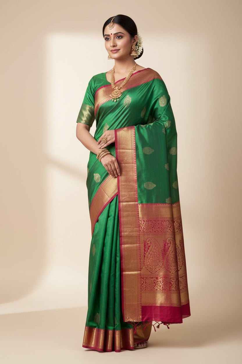 Pure Kanchipuram Silk Saree