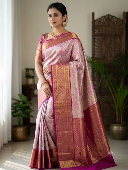Kanchi Mix Silk Saree